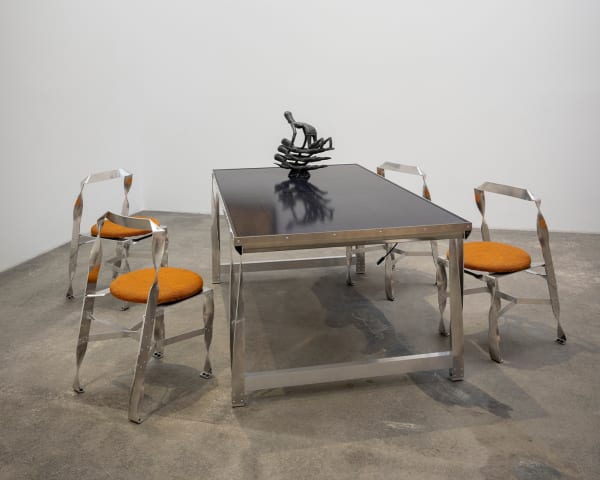 FOS 30 Minutes Table, 2024 Aluminium, solar panel