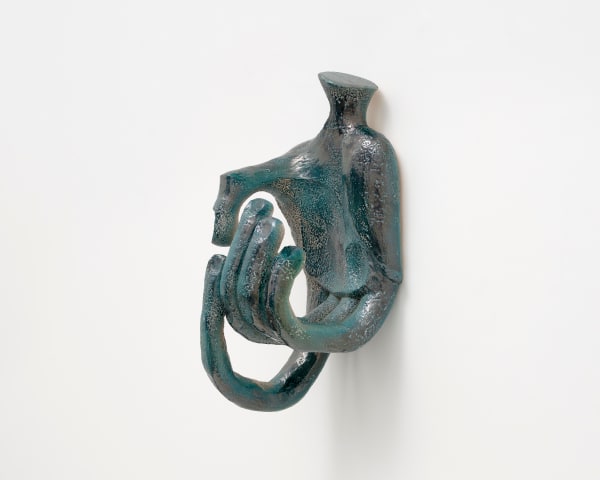 FOS Hand, 2024 Concrete, glaze 56 x 26 x 28 cm 22.05 x 10.24 x 11.02 in