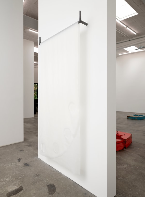 Lea Porsager DD Clock (dirty déjà vu), 2023 Silicone rubber with holes