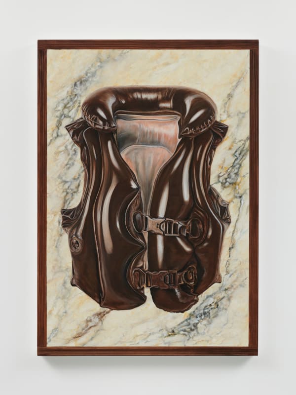 Scott Young, Brown Leather Life Jacket, 2023