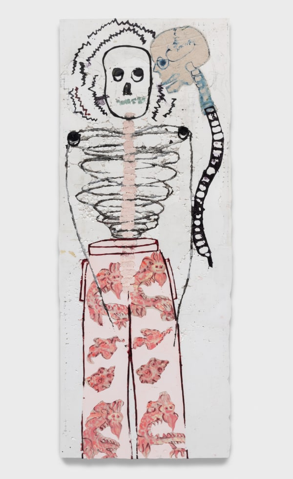 Erin Lee Jones, Awakening (in Bode trousers), 2020