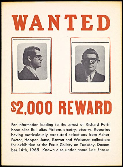 Richard Pettibone, Ferus Poster, 1996