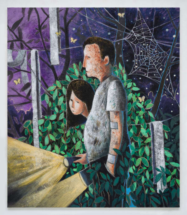 Simon Ko, Purple Woods, 2024