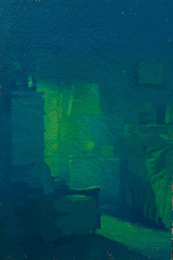 Tim Wilson, Bedroom Chair (Blue), 2024