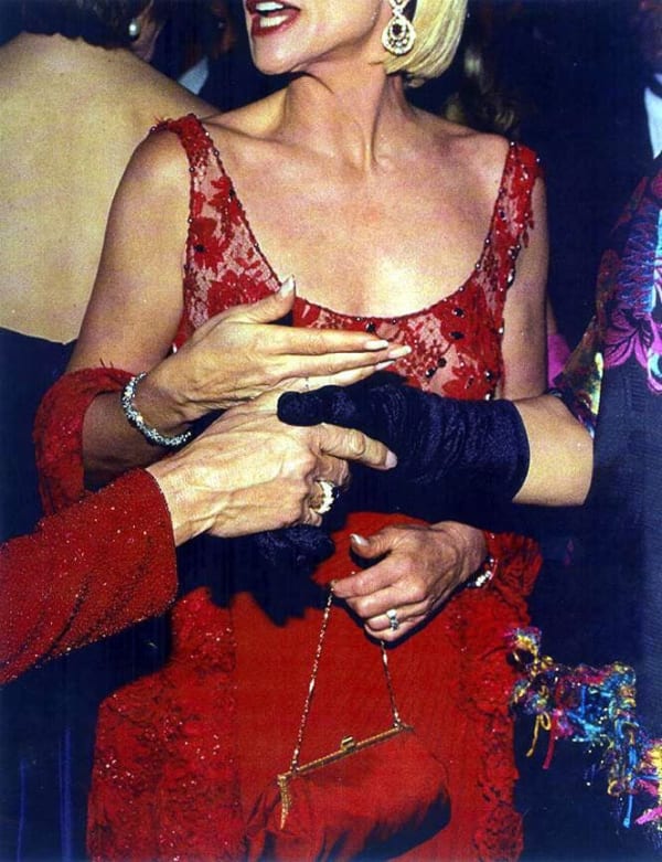 Jessica Craig-Martin, Rita Hayworth Alzheimers Benefit, Waldorf-Astoria Hotel, New York, 1999