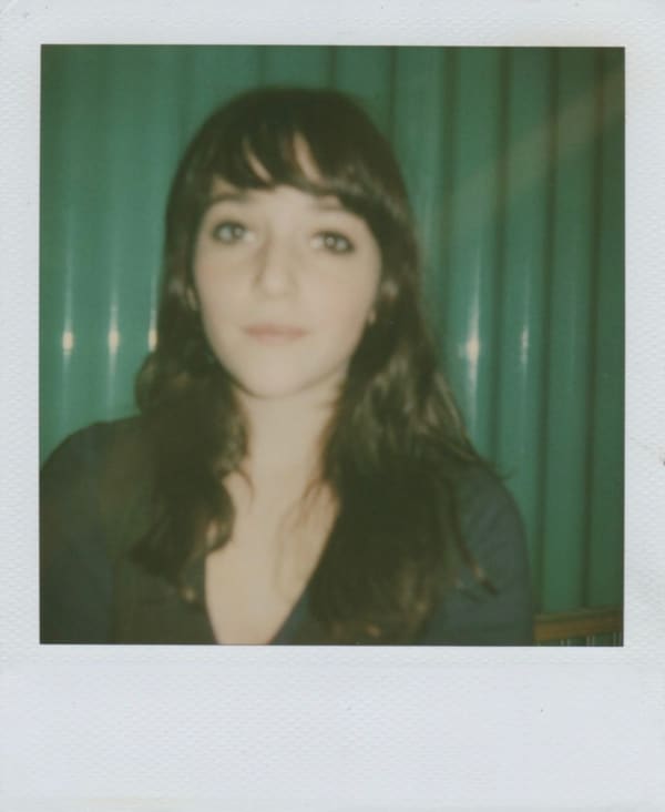 Emma Bee Bernstein, Untitled (Emma with Green Background), 2006-2007