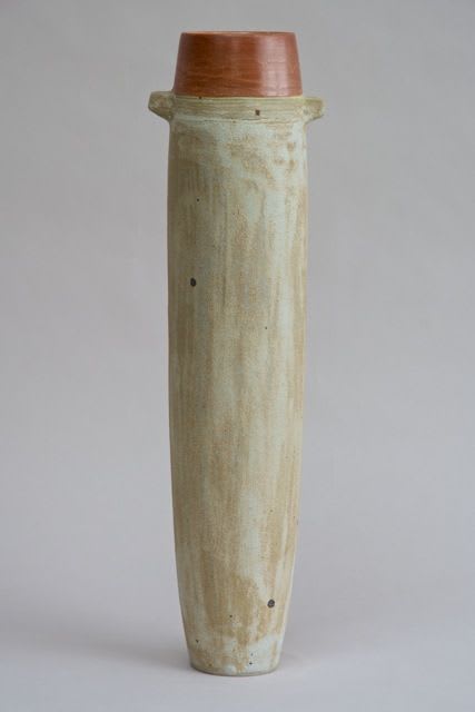 Wayne Ngan, Tall Bottle with Orange Rim, 2008
