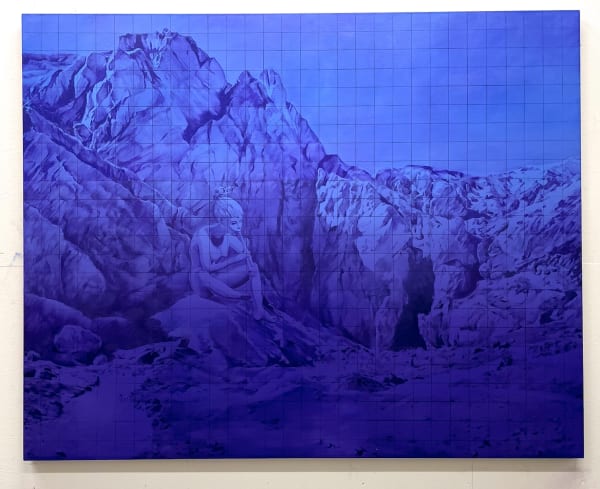 Logan Criley, Grotto in Moonlight, 2021