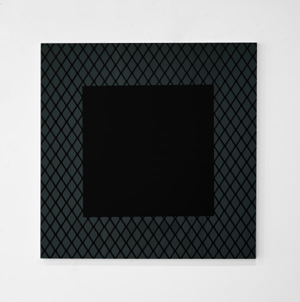Paul Hosking, Black on Black (After Malevich), 2021