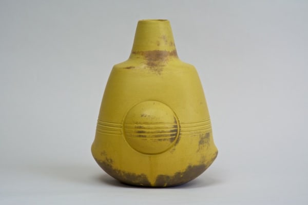 Wayne Ngan, Sculptural Vase with Lines, 2014