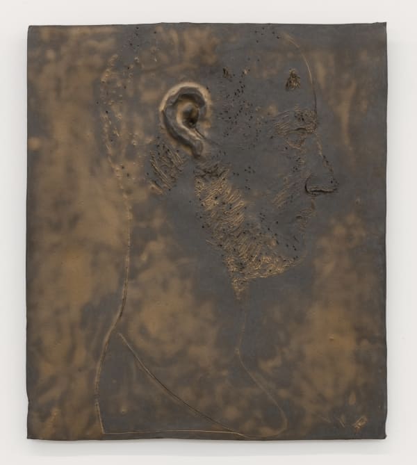 Sarah Peters, Portrait with Ear, 2021