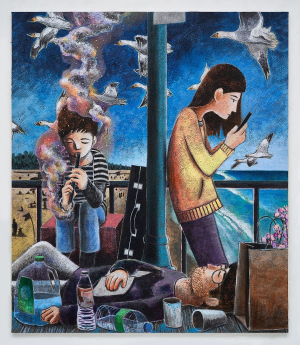 Simon Ko, The Three Poets, 2024