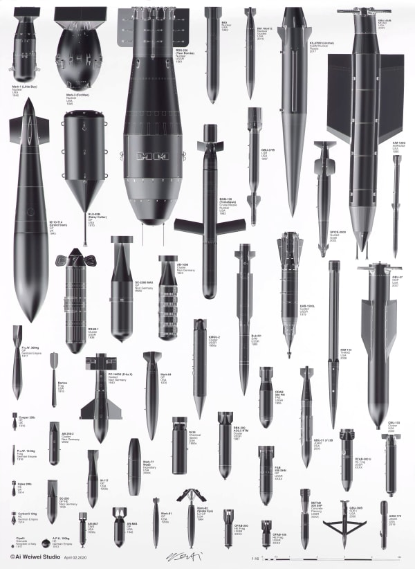 Ai WeiWei, Bomb, 2020