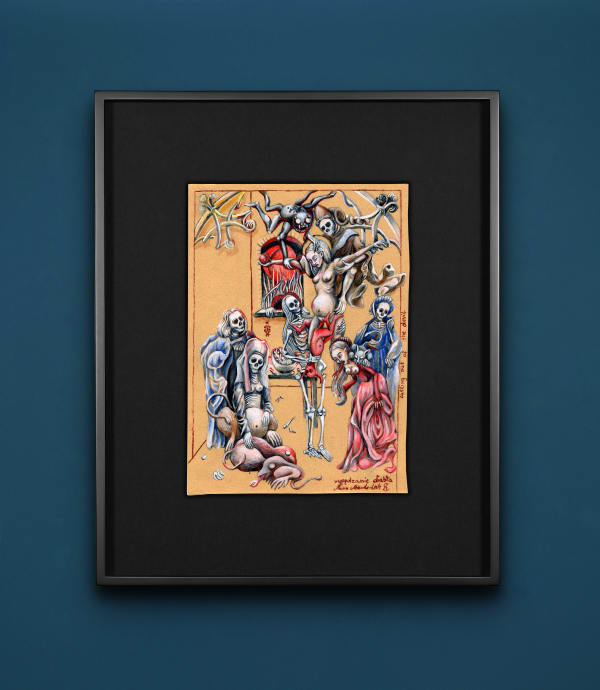 Marzena Ablewska-Lech, Casting out of the Devil (Bestiary 20), 2016