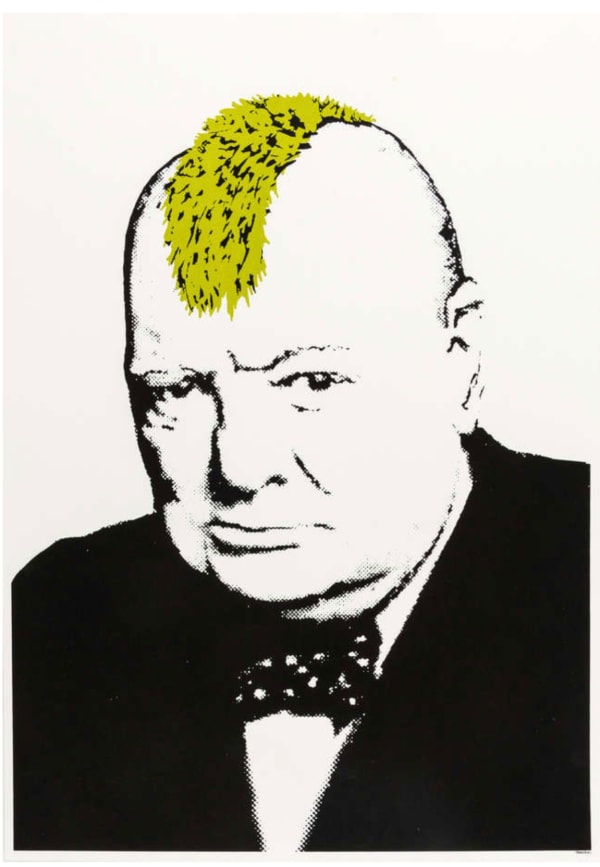 Banksy, Turf War (unsigned), 2003