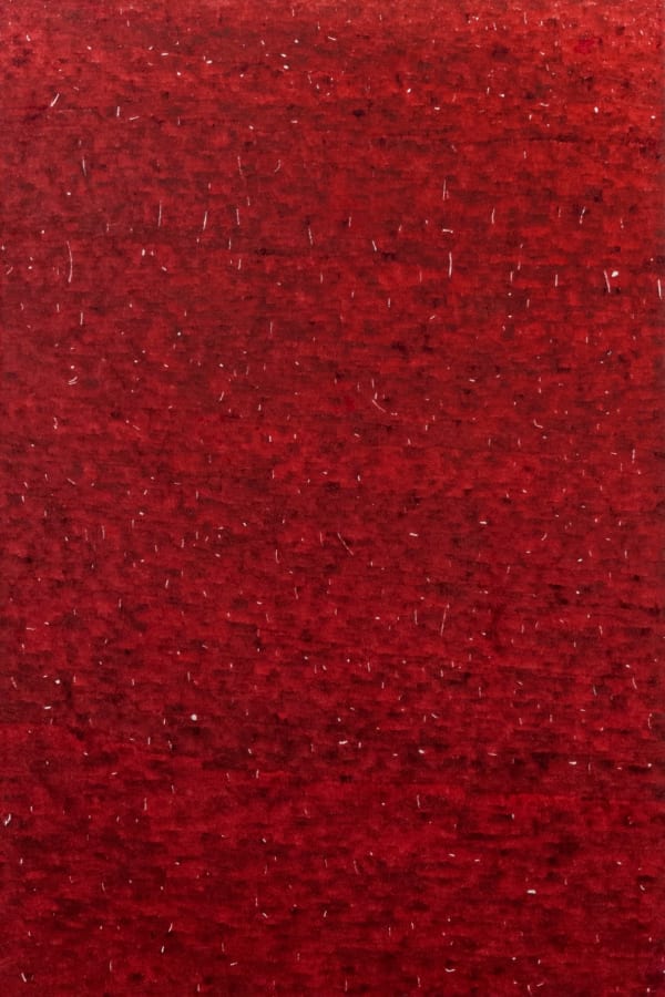 Latthapon Korkiatarkul, Painting/Practice (Carmin Lake Extra(D160), vertical line in vertical shape), 2023