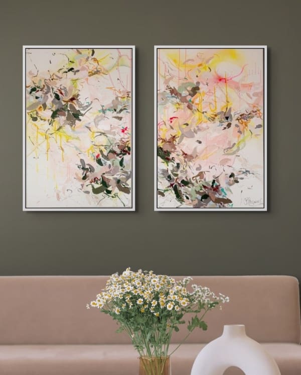 Wild Grace (Diptych)