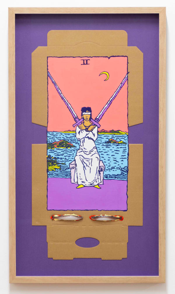 Claire Healy & Sean Cordeiro, Two of Swords / Pizza Sardina, 2025