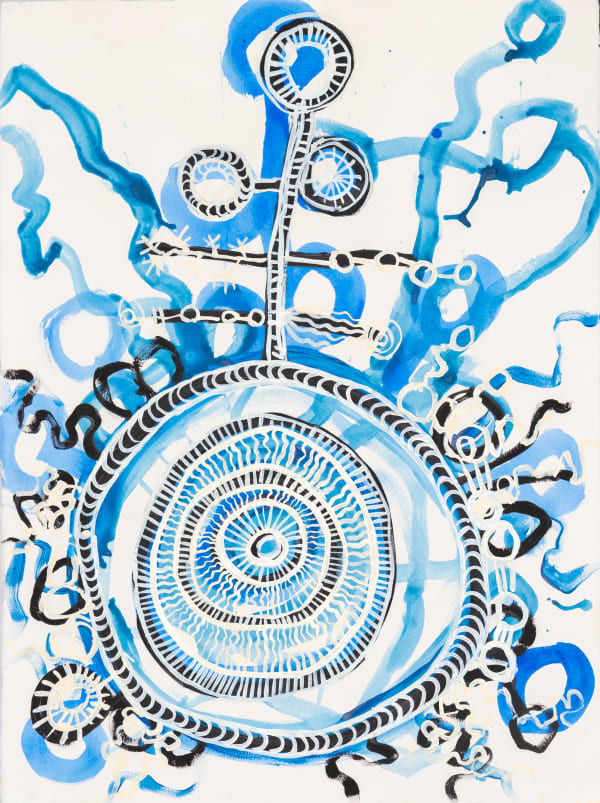 Sally Scales Untitled, 2025 acrylic on paper (tbc)