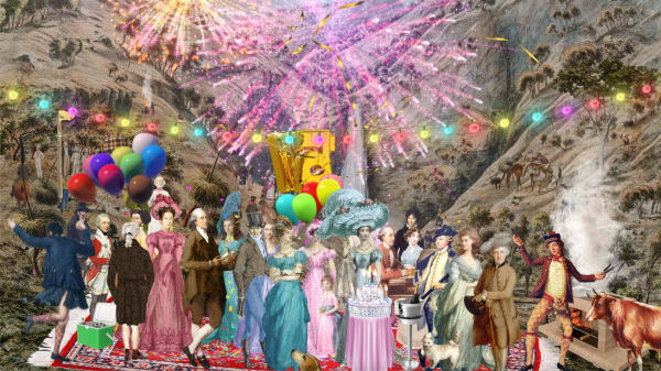 Joan Ross, Let's party like it's 1815 [animation], 2022