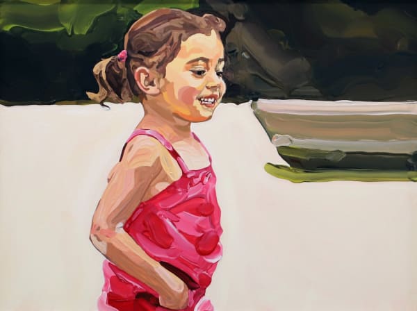 Thea Anamara Perkins Sisters 4, 2024 acrylic on board 30.5 x 40.5 cm / 33.2 x 43.2 x 5.5 cm (framed)