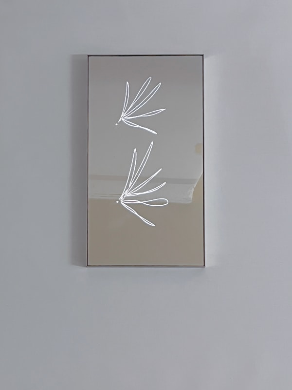 Tom Blake, leaves in a stream (index), 2025