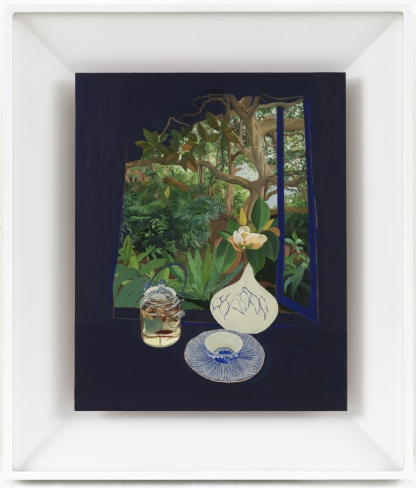 Natasha Walsh, chrysanthemum tea by the window, 2025