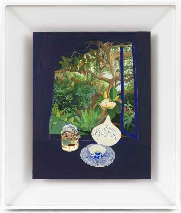 Natasha Walsh, chrysanthemum tea by the window, 2025