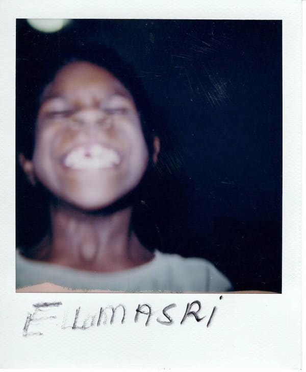 Miriam Charlie Elmasri, 2022 polaroid reproduction print on archival cotton rag 106 x 88.3 cm