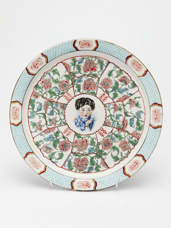 Casey Chen, Lady wreathed in Peonies, 2021