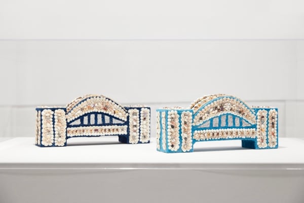Marilyn Russell, Shellworked Harbour Bridges, 2024