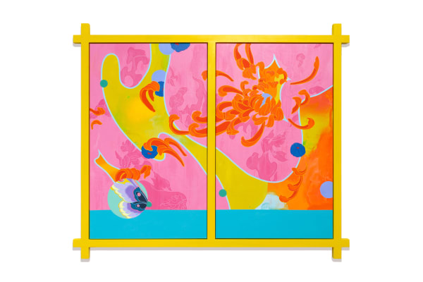 Louise Zhang, Healing Towards Transformation (Chrysanthemum and Butterfly), 2024