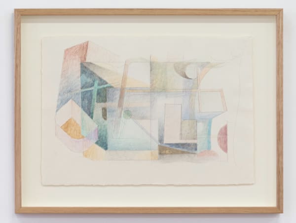 Mason Kimber Perimeters, 2025 pencil on bamboo paper 36 x 50.5 cm