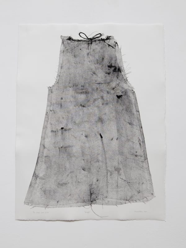 Kyra Mancktelow Gingali III, 2021 unique monoprint on 350gsm Hahnemühle paper 80 x 60 cm