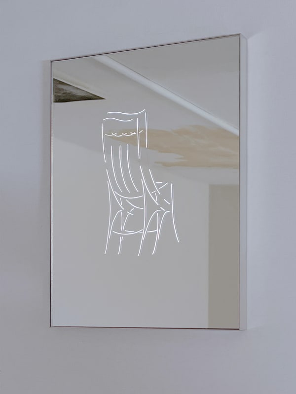 Tom Blake, stream (index, chair), 2025