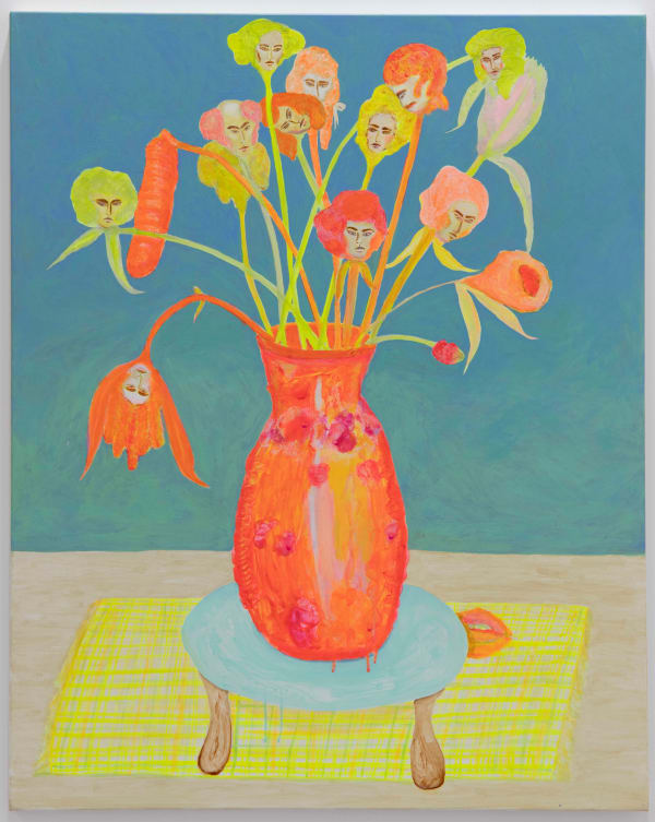 Joan Ross Pollination of a nation, 2025 acrylic on canvas 100 x 80 cm