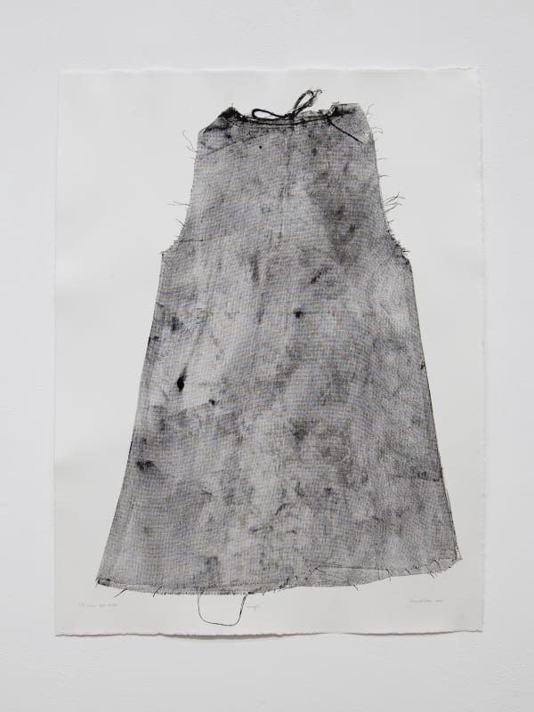 Kyra Mancktelow Gingali I, 2021 unique monoprint on 350gsm Hahnemühle paper 80 x 60 cm