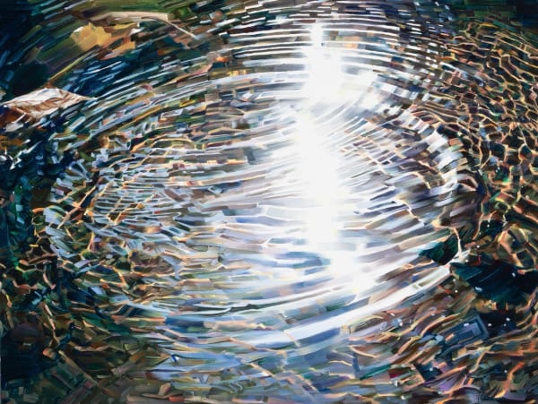 Holly Anderson The door, 2025 oil on panel 30.5 x 40.5 cm