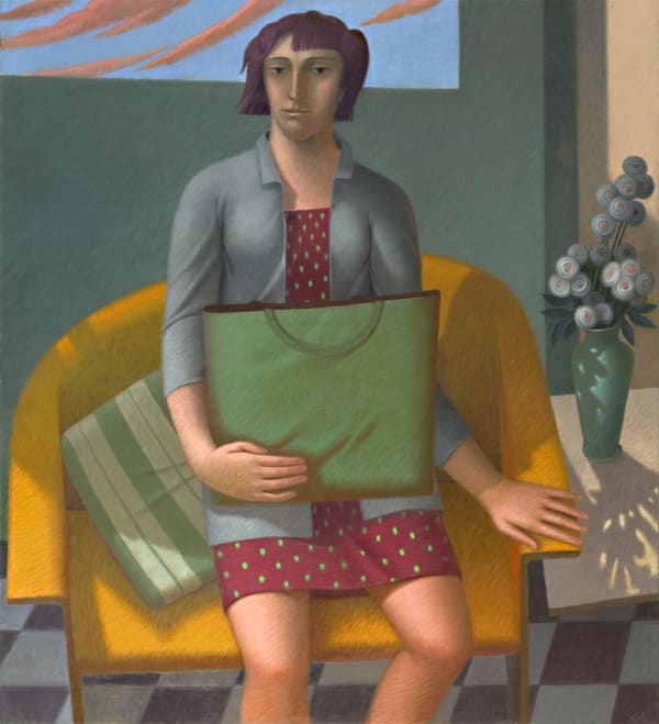 Vincenzo Calli, Giovane con Borsa Verde