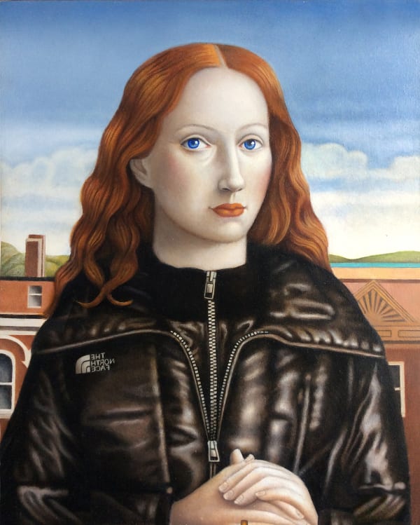 Amy Hill, Woman with Down Coat