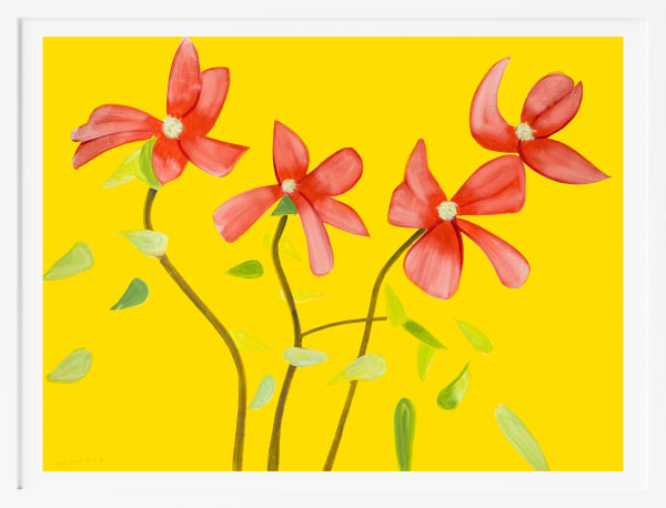 Alex Katz, Red Dogwood, 2021