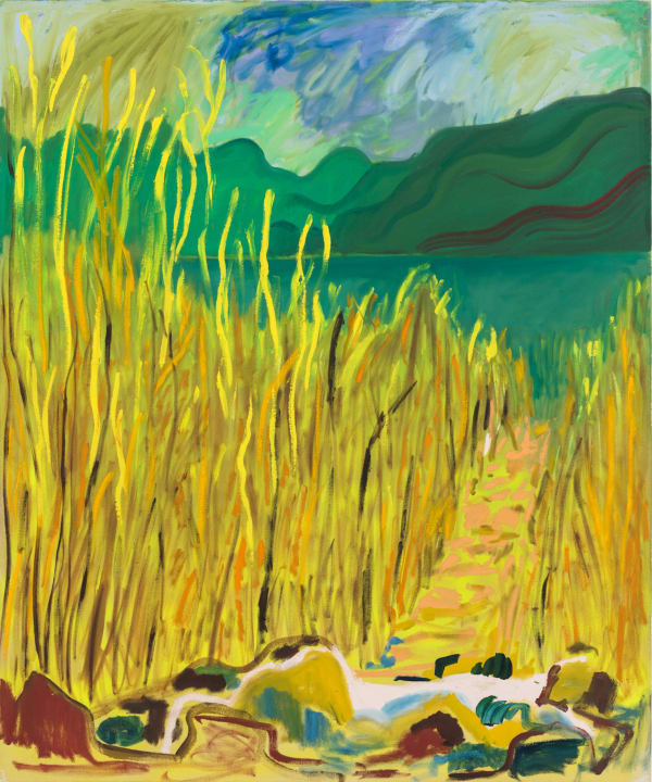 Shara Hughes, Yellow Brick Road, 2020