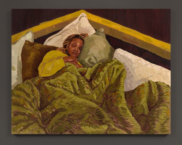 Wangari Mathenge, Tightrope (Bedimmed Boundaries), 2024