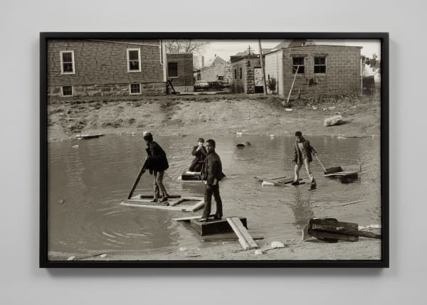 Ming Smith, Setting out to Sea (Hoboken, NJ), 1972