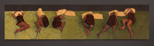 Wangari Mathenge, Untangling Yarn (Bedimmed Boundaries), 2024