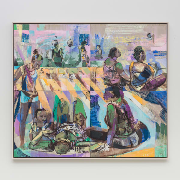 Che Lovelace, Boardwalk Bathers, 2022