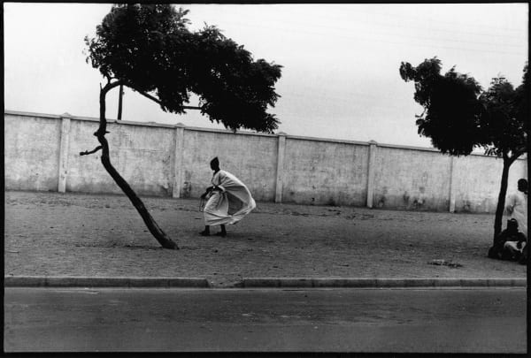 Ming Smith, Dakar Roadside with Figures (Senegal), 1972