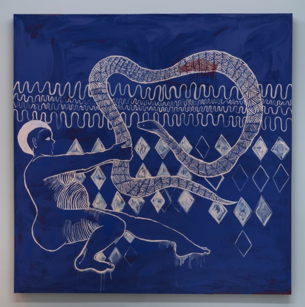 Alberta Whittle, In tidal movementations, she carves out memories, 2022