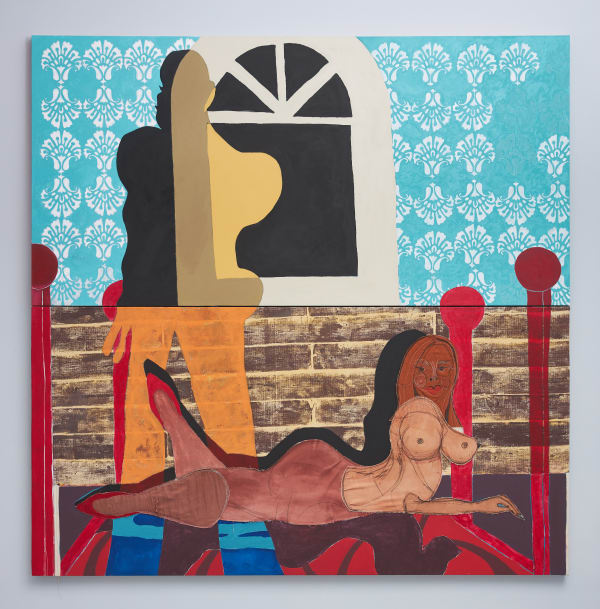 Tschabalala Self, Midnight, 2022