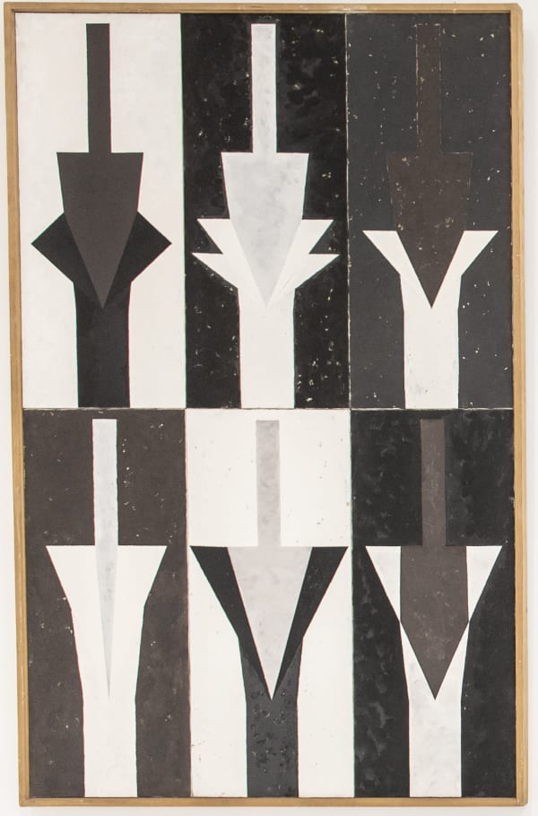 Flavio Lucchini, Painting Black and White 36, 1996